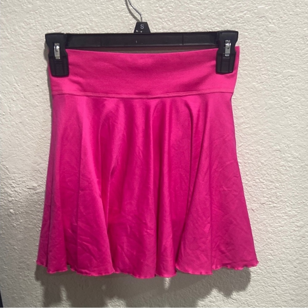 Vibrant Pink Skater Skirt